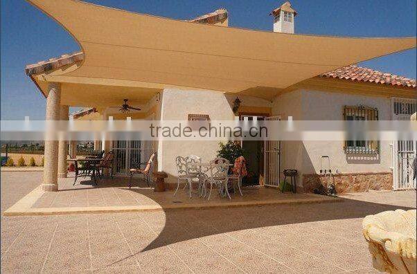 High quality HDPE shade sail for leisure (sand)