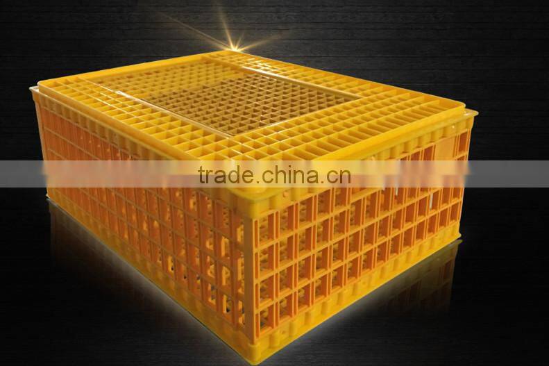 strong plastic chicken cage/poultry crate (77*55*27cm)