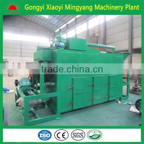 Continuous rotating sawdust carbonization furnace price/charcoal powder making kiln