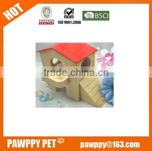 Wooden Hamster Toy Lookout Tower