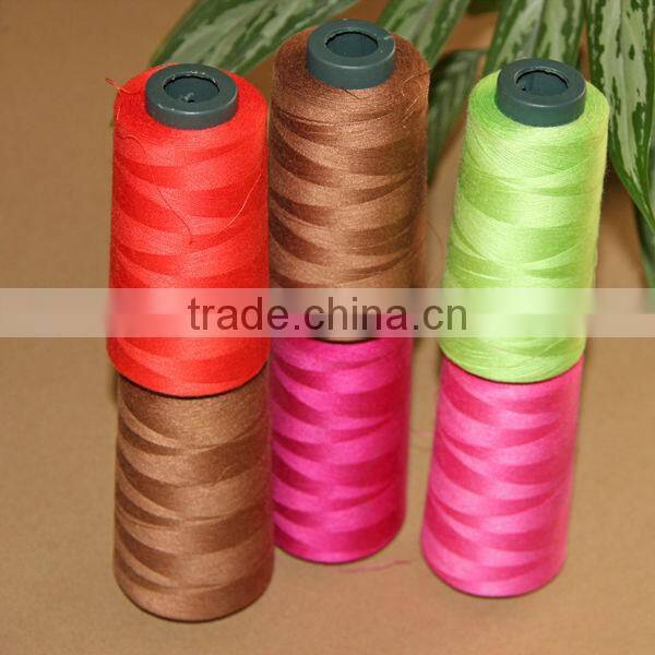 Polyester cotton thread waste for shoulder bag