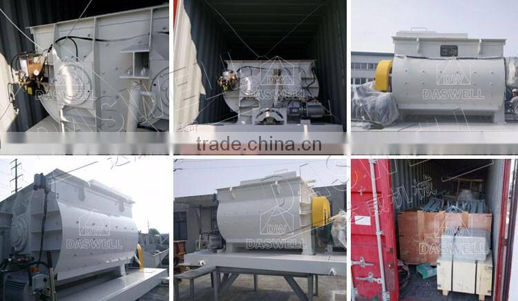 CE Certificate JS750 Twin Shaft Concrete Mixer