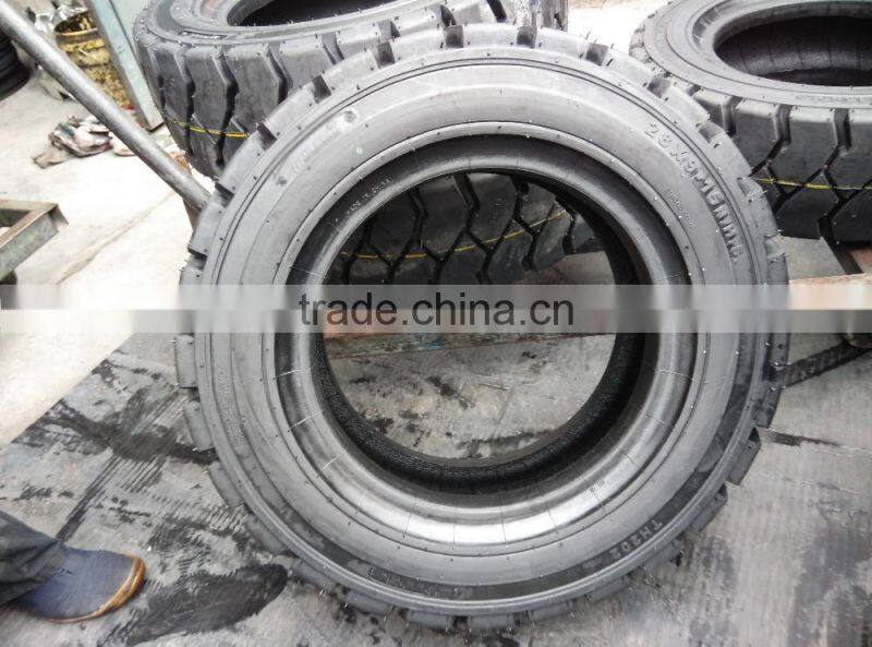 China factory Bias tyre industrial forklift tire 28x9-15