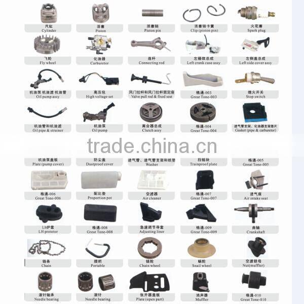 SPARE PARTS MS070 660 038/380 381 4500 5200 5800 GASOLINE PORTABLE CHAIN SAW