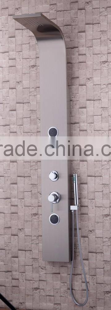 Simple Style Bathroom Shower Bath Set with Rain Shower