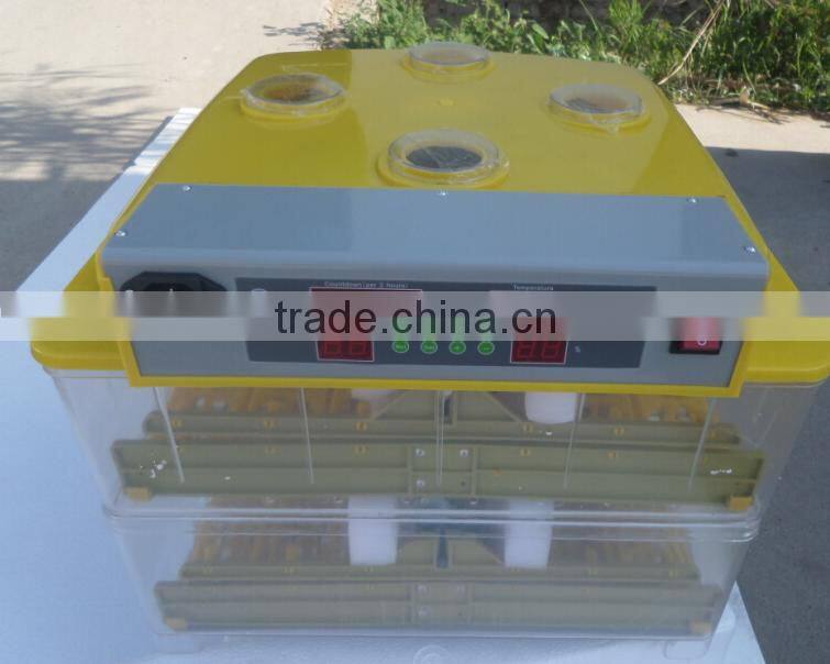 Easy to use! CE approved automatic mini 96 egg chicken incubator HJ-M96