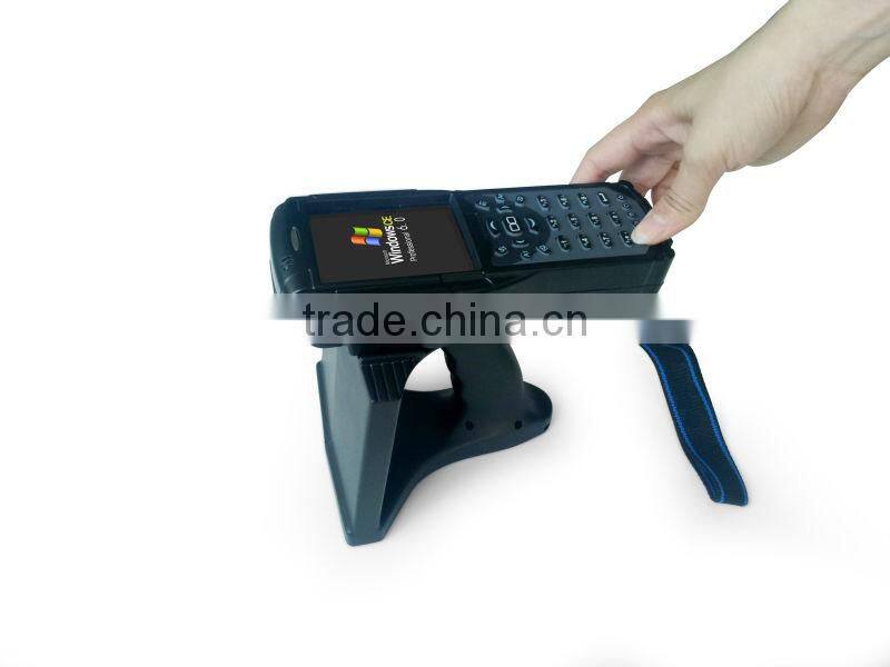 20m pda Above 10meters long range uhf rfid handheld reader with handheld softeare