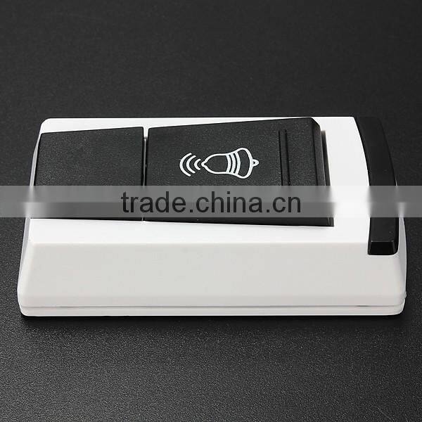 Waterproof Wireless Doorbell Smart Doorbell with 2 Receivers DC Door Bell 36 Chimes 100m Range for Home Office