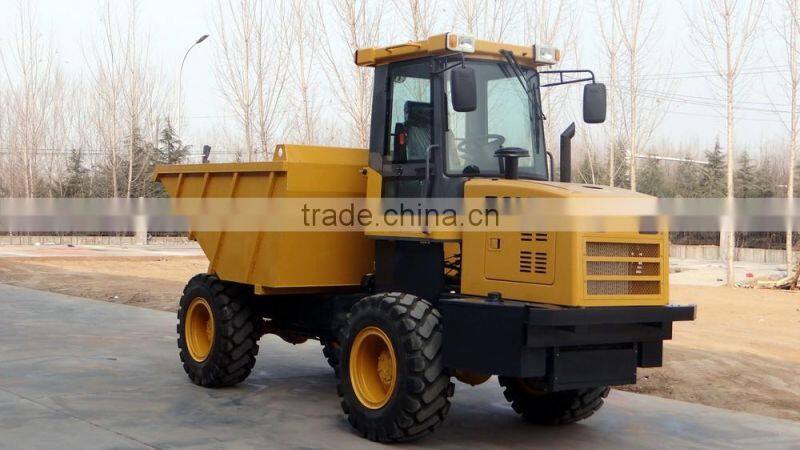Hot selling 7ton mini site dumper FCY70 with cab, 2014 High performance,