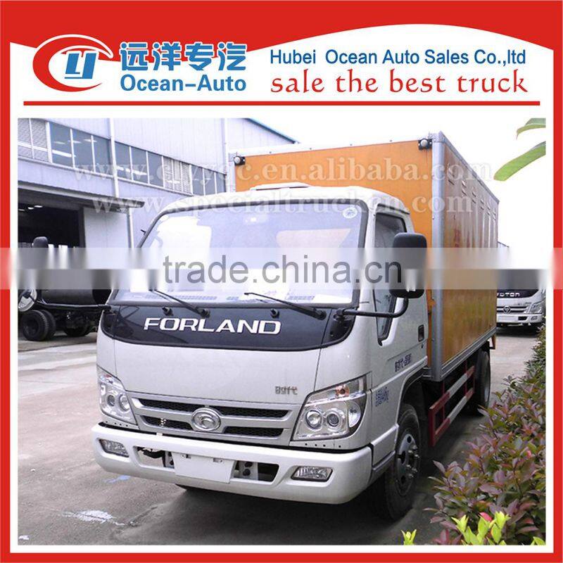 China small mini size pickup van truck for transport explosive