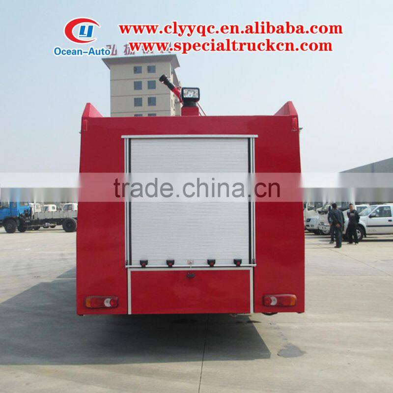 Dongfeng 4X2 fire truck 6000 liters fire fighting truck for sale