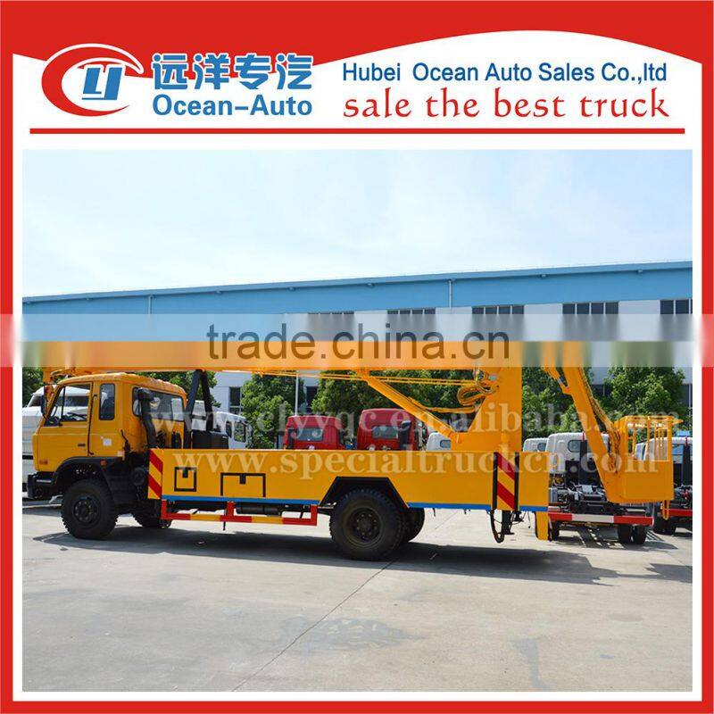 Dongfeng 4700mm wheelbase 20m hydraulic aerial platform truck for sale