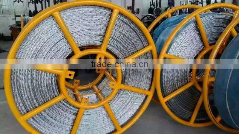 22mm 12 Strands 320kN Anti twist Wire Rope Overhead for Transmission Line Stringing Machine