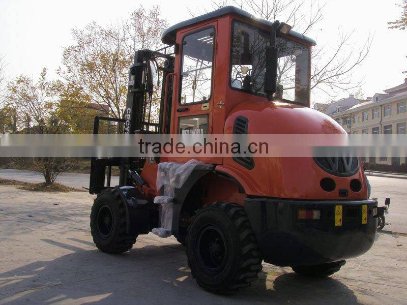 Off road fork lift with CE