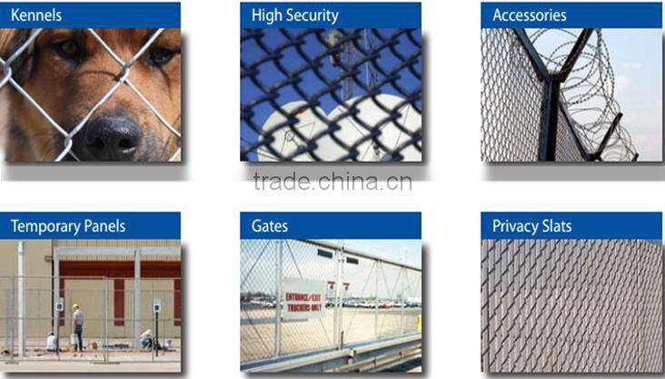 strong tension used chain link fence for sale whosale prices