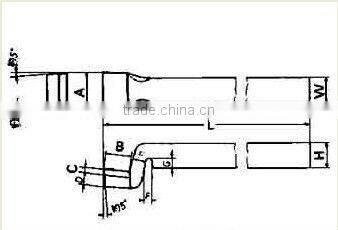 Spring Finishing Turning Tool