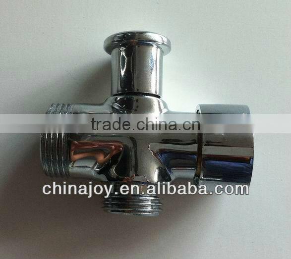brass bathroom diverter,brass faucet diverter,shower diverter