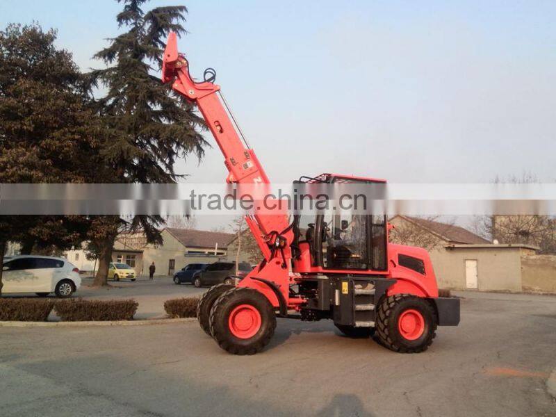 2016 hot sale 1.5ton telescopic loader HY1500 with CE certificate