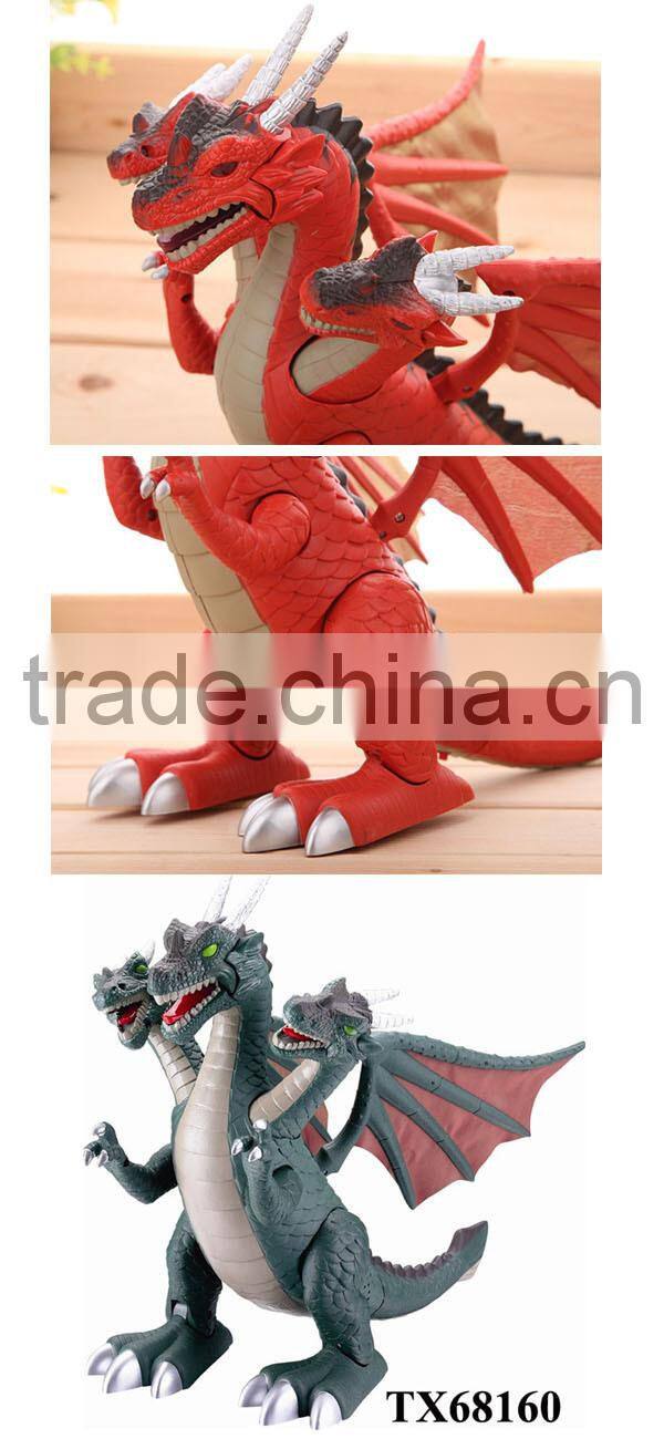 Volcano to toy flying dinosaur toy, Battery Operated Dinosaur Toys With Light and Music