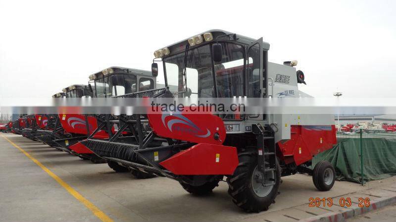 combine harvester for wheat and barley