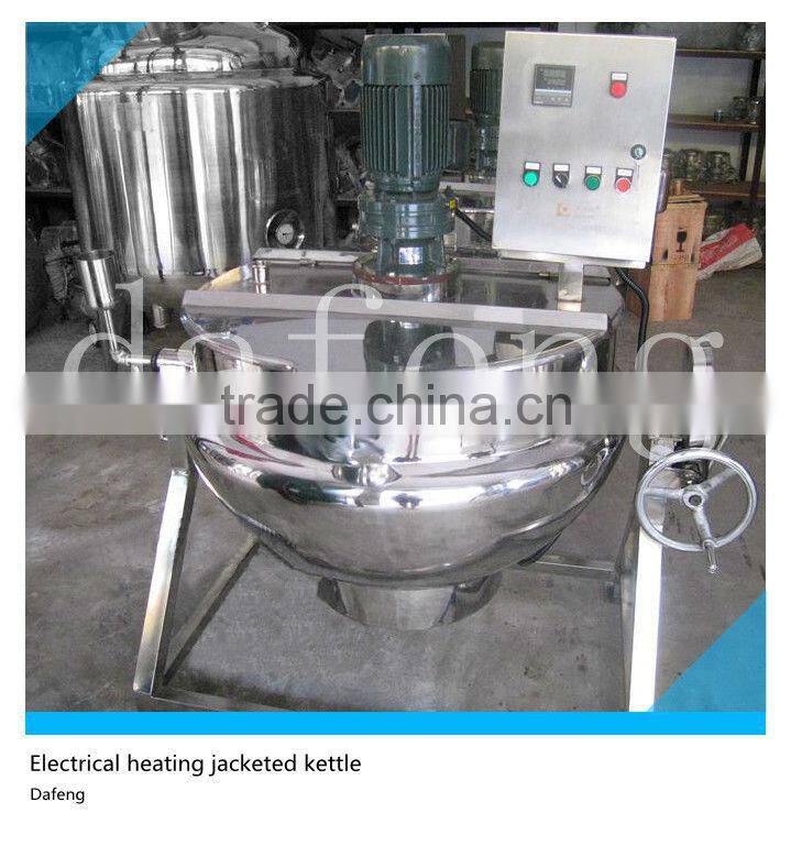 Stainless steel tilting type steam jacketed cooker