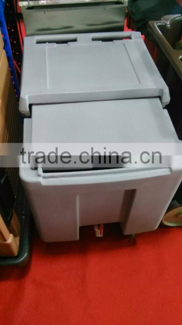 Hot sales ice bin cooler, ice storage bin,ice box container(ZQF-112-6)