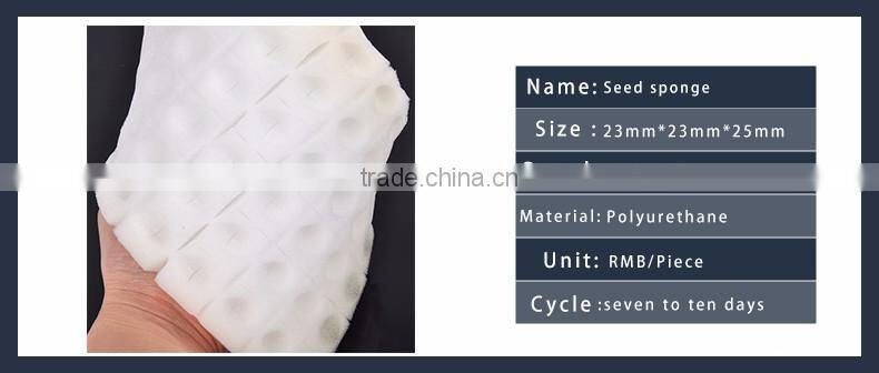 144 Pcs 1" Inch Cube Precut Sponge NFT DRFT Hydroponics Aeroponics Plant Seed