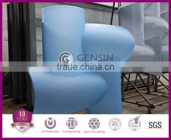 Transparent polycarbonate Sheet Roll 1220mm*30meters/ Embossed Polycarbonate Sheet