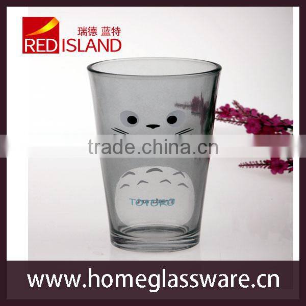 glass manufactory supply design color tumbler drinking glass cup