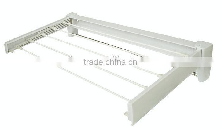 Plastic Clothes Hanger Foldable Hanging Shelf