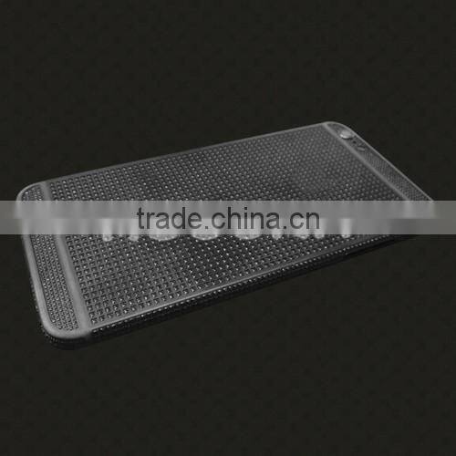 For iphone 6/6plus black housing back cover replacement,black crystal housing