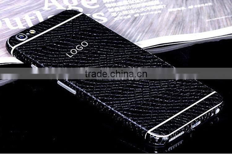 Snake textured sticker mobile phone full body protector film for iphone 6 / 6S / plus