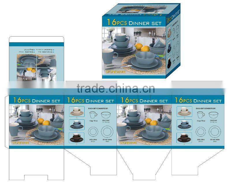 16pcs ceramics dinnerware set