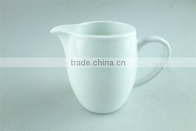 White ceramic milk jug / sugar jug 250 ML