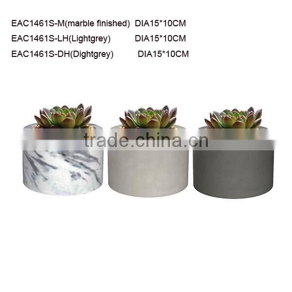 GEO succulent cement or concrete pot succulent flower pot