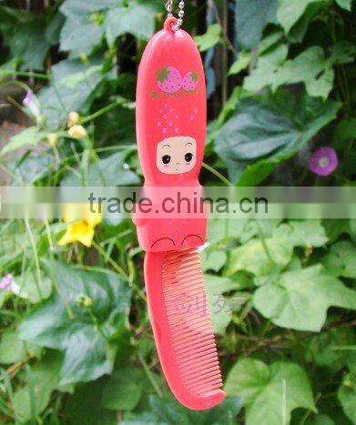 Supply cartoon comb cosmetic mirror
