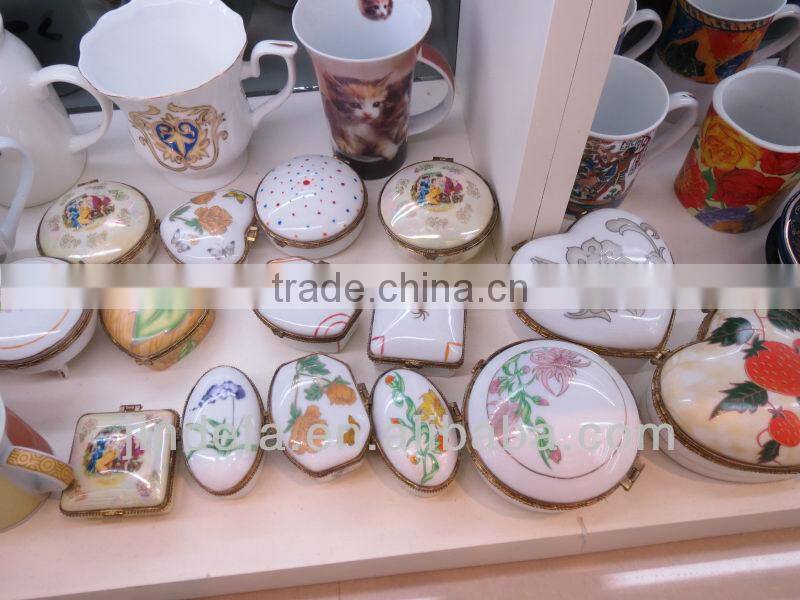 hight quality royal porcelain/ceramic jewelry box