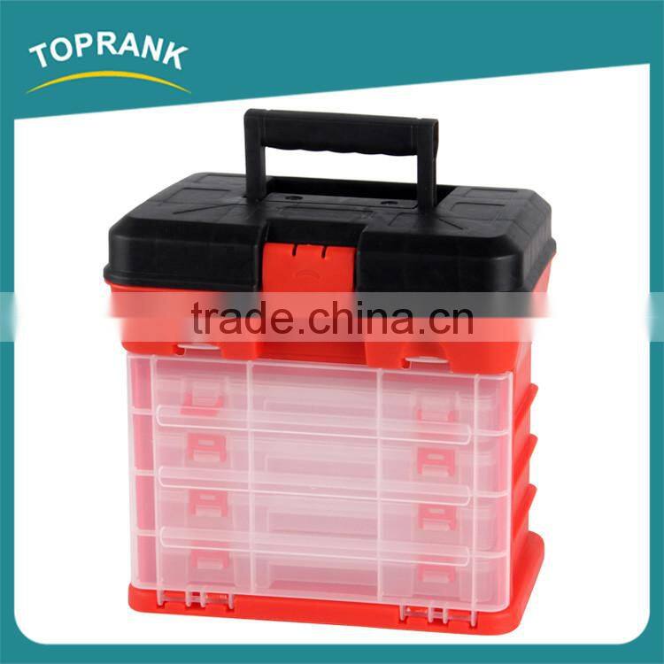 Hot selling multifunction hardware tools professional portable plastic tool case