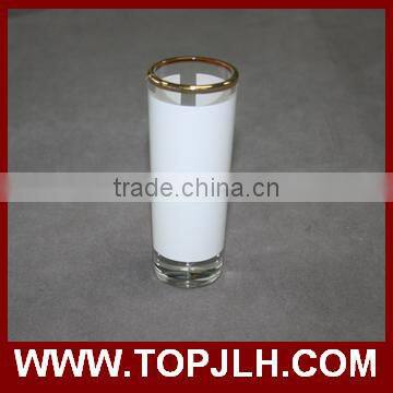 Clear cheap Tall shot glasses mini beer mugs