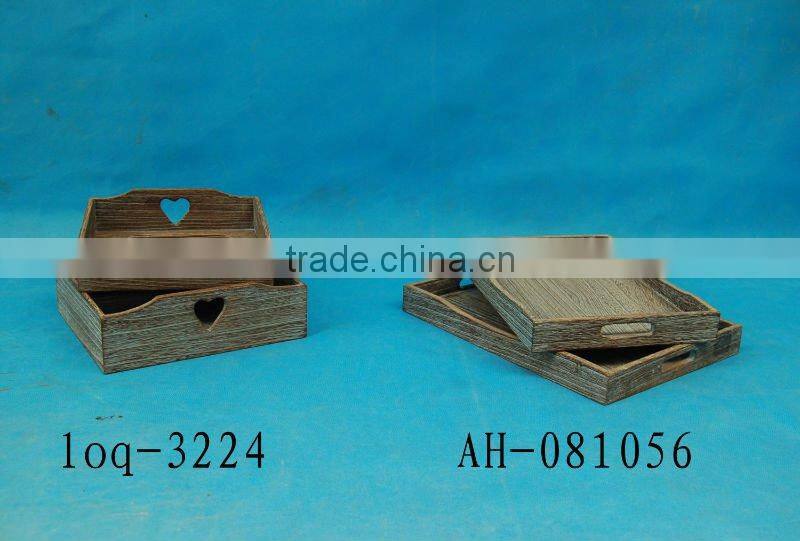 Wooden wine rack for home or bar