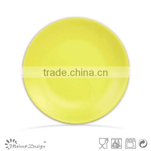 green stoneware mat dinner set