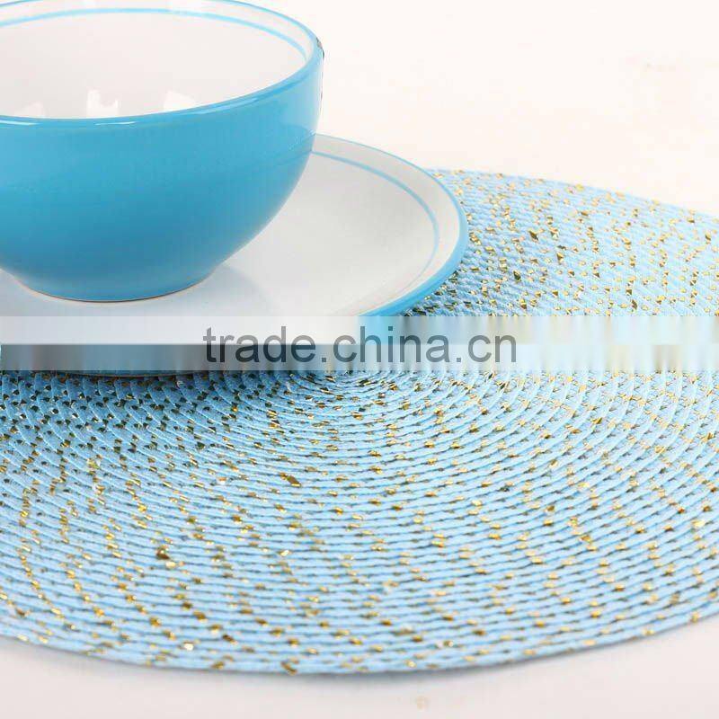 round christmas placemats