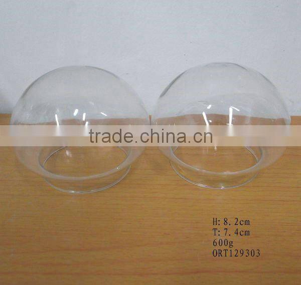 clear glass lamp shade for oil lamp