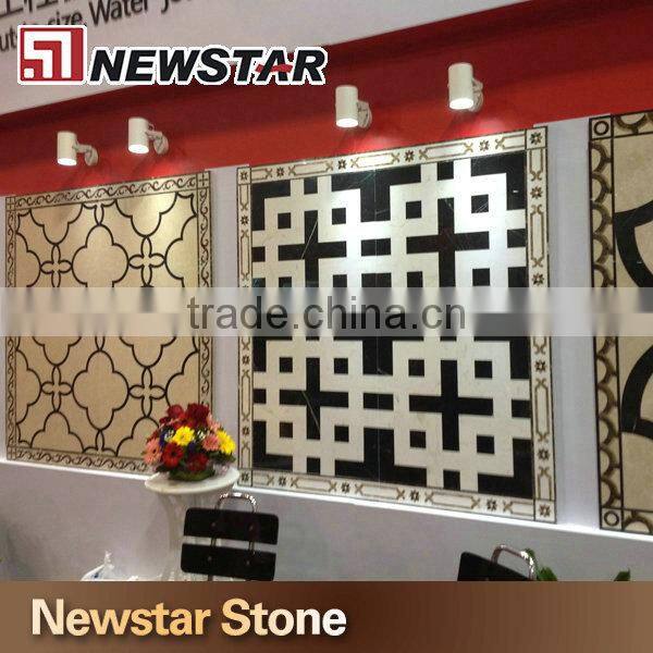 Luxury marble rectangular mosaic