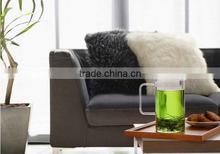 2014 new tea milk drinking glass cup with handle