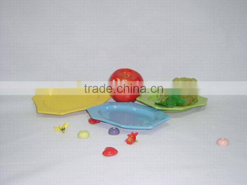 unique decorative ceramics halloween candy plates