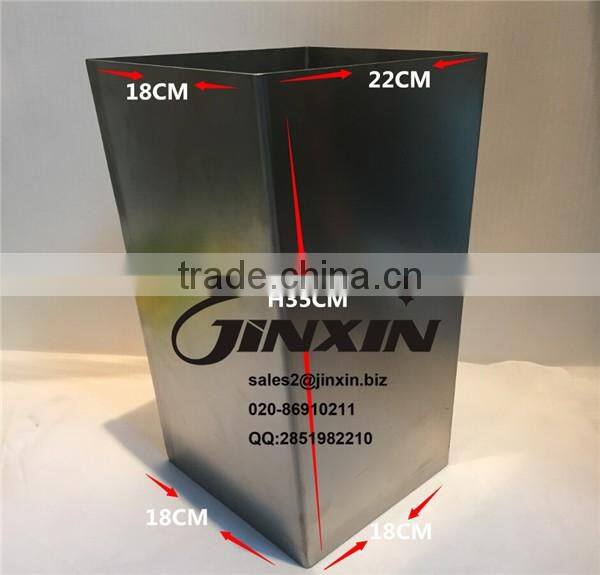 JINXIN HARDWARE Stainless Steel Flowerpot / Outdoor Flower Vase / Metal Planter