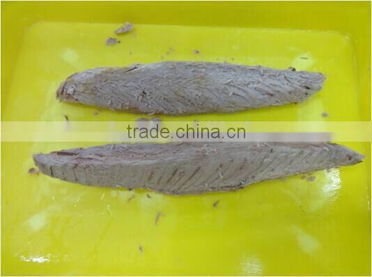 Double Clean Frozen Precooked Skipjack Tuna Loin
