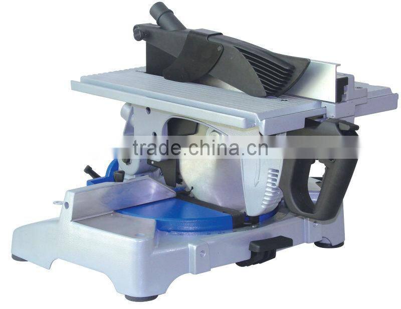 1300W 255mm Low Noise Long Life Silent Wood/Aluminum Cutting Electric Power Miter Saw Induction Table Saw GW8091