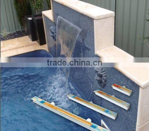 Outdoor Landscape Inflatable Water Descent Water Fountain for Swimming Pool